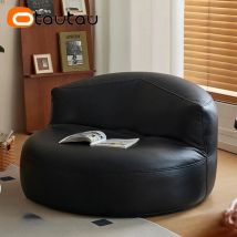 OTAUTAU Sitzsackbezug aus Kunstleder SF511【Kein Füllstoff im Inneren! Sie müssen selbst den Füllstoff kaufen!】