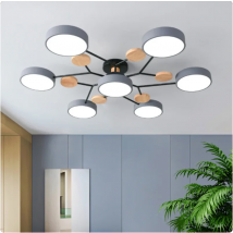 Nowoczesny żyrandol LED do lampy wiszącej salon sypialnia gabinet dekoracja wnętrz oświetlenie wewnętrzne AC220V