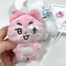 Neue Halloween Sick Schönheit Puppe Zubehör Mini Liebe Augen Maske Geeignet Für 10-13cm Baumwolle Puppe Dekoration Zubehör atmosphäre