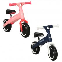 AIYAPLAY Bicicleta sin Pedales para Niños Carga 25 kg 67,5x32x44 cm Rosa