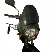 For Kawasaki VERSYS650 KLE650 07-09 Front Glass Versys KLE 650 2007 2008 2009 Windshield Windscreen Wind Deflectors Black