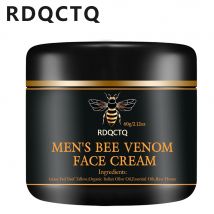 RDQCTQ Męski krem do twarzy z węglowodem pszczelim, redukujący zmarszczki, ujędrniający, liftingujący, przeciwstarzeniowy, redukujący drobne linie, nawilżający, pielęgnacja skóry