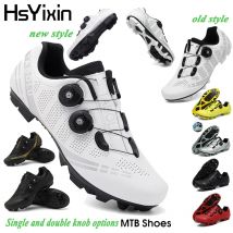 Buty rowerowe zaktualizowany model MTB Bike mężczyźni wyścigi zawody samoblokujące prędkość trampki rowerowe damskie Spd knagi obuwie rowerowe
