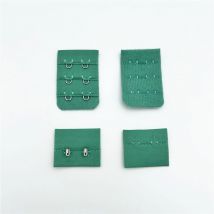 6 Einheiten/Lot L4,70 x B3,20 cm, 3 Reihe, 2 Säulen, BH-Verschluss, Verlängerungsschnalle, DIY-Kleidung, Unterwäsche, Expander, Hakenverlängerung