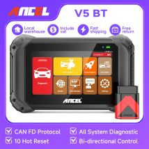 2025 ANCEL V5 BT Autodiagnosetool Bidirektionale Steuerung OBD OBD2 Scanner CAN FD Komplettsystem Autodiagnosetool PK ANCEL X6
