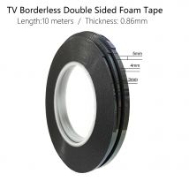 3 4 5 6 mm LCD-Bildschirm, rahmenloses Klebeband, doppelseitiges Klebeband für TV, randlos, gebogenes Display, Reparaturzubehör