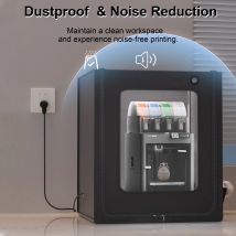 Caja de cubierta antipolvo para impresora 3D: función de secadora ventilada y con retención de calor, cancelación de ruido