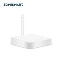 Zemismart Zigbee Hub mit Antenne Smart Home Bridge Wired Gateway mit Netzwerkkabel Funktioniert mit der Tuya Smart Life App