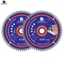 BRSCHNITT Cutting Disc TCT Carbide Saw Dia 85/165/216mm Tipped Multi-purpose Saw Blades Circular Saw Disc Cut Plate