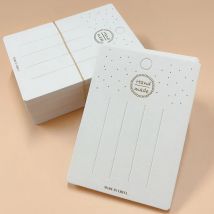 20/50Pcs 7.5*10.5CM Hair Clips Packing Cards Hairpins Display Holder Handmade Tags for DIY Hair Jewelry Retail Tags Price Labels