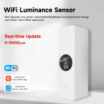 Tuya WiFi Licht Sensor Helligkeit Sensor WiFi Strahl Sensor Smart Home Automation App Steuerung Tuya Licht Beleuchtung Detektor