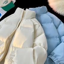 Stehkragen Winter warme Jacke für Männer Mode lässig Outdoor wind dichte Männer Streetwear Qualität einfarbig verdicken Männer Parkas