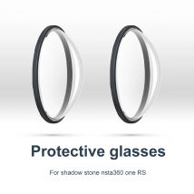 Tragbarer Objektivabdeckungsschutz, kollisionssicher, Anti-Drop-Kameragehäuse für Insta360 ONE RS 1 Zoll 360 Objektivzubehör