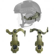 Taktische Headset-Schienen halterung 360 ° Rotation Headset-Helm führungs adapter passend für den Kern bogen und die Team-Wendy-M-LOK schiene