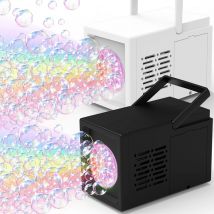 Handheld electric bubble machine, fully automatic outdoor bubble blowing toy [without battery and bubble water]