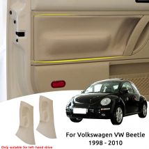Perfetta Fit Volkswagen VW Beetle 1998 1999 2000 2001 2002-2010 PU Pelle Porta interna auto Bracciolo Pannello di copertura Adesivo Trim