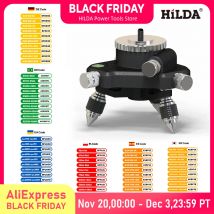 Podstawa wspornika statywu Interfejs 1/4'' Statyw z precyzyjną regulacją do poziomu laserowego