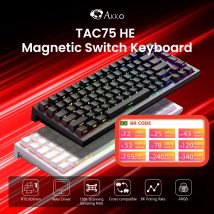 AKKO TAC75 HE Klawiatura z przełącznikami magnetycznymi 75% Klawiatury gamingowe Szybki spust 0,005 mm 8K RGB Przewodowa klawiatura Esportsowa dla graczy