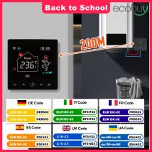 Tuya Wifi Kessel Thermostat Drahtlose Batterie Gas Kessel Smart Thermostat Temperatur Controller Alexa Google Home Smart Lile