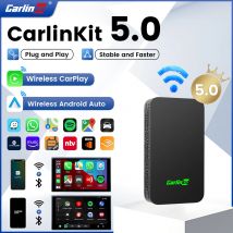2025 CarlinKit 5.0 2Air bezprzewodowy Android Auto Box przenośny klucz bezprzewodowy CarPlay do