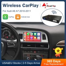 Interfaccia wireless Android Auto per Audi A6 C6 A7 C7 2010-2011 Q7 2010-2015 con CarPlay AirPlay Mirror Link Car Play