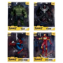 McFarlane Toys Marvel Rivals Hulk/Venom/Iron Man/Spider Man 1:6 Scale Posed Figures Statue Model Doll ﻿