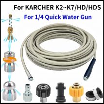 Macchina per la pulizia ad alta pressione tubo flessibile per la pulizia del drenaggio delle fognature tubo flessibile per idropulitrice ugello, per KARCHER K2 ~ K7/HD/HDS