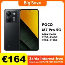 POCO M7 Pro 5G NFC 8GB/256GB 12GB/256GB 12GB/512GB Wersja globalna telefon komórkowy