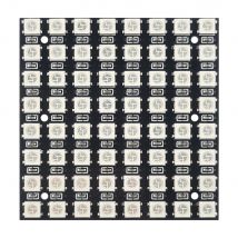WS2812 LED-Modul 5050 RGB Vollfarb-Treiber-Entwicklungsplatine 64 Bit Perlen 8x8 5V