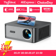 ThundeaL 3000Ansi 4K Proiettore Full HD TD98Pro 2G 32G Home Theater WiFi Android Portatile Samrt TV Cinema TD98 Pro Proiettore a
