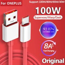 Für Oneplus Ace 3 2 12 11 10R 9RT 9 Pro Nord CE3 2 Original Warp Ladung USB Typ C Dash Supervooc Kabel 100 W 8A Schnelle Ladung Draht