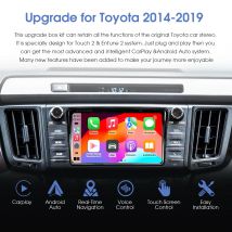OEM Screen Upgrade Decoder Box muItimedia interface CarPlay Android auto Retrofit Kit for Toyota Touch2 & Entune 2 system