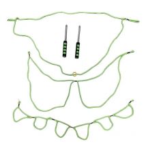 Bubble show Performance Props Double Pole Bubble Rope Scalable Bubble Stick Bubble Circle Performance Props Outdoor Party Toys