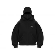 Harajuku Herren Hoodie Kapuzenreißverschluss Jacke Gothic Stern Druck übergroße Mode Punk Y2k Streetwear Vintage schwarze Tops 2025