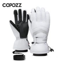 COPOZZ Nuovo Inverno Uomo Donna Guanti da sci Antivento Caldo Impermeabile Touch-Screen Antiscivolo Snowboard Motoslitta Addensare Guanto da sci