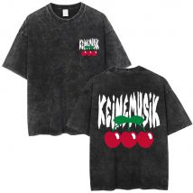 Vintage Lavato Estate Keinemusik X Pacha T-shirt Uomo Donna Moda Hip Hop Street T-shirt Uomo Casual Cotone Manica corta Tees