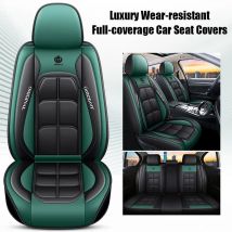 All-Inclusive-Autositzbezüge aus PU-Leder, passend für die meisten Autos, SUVs, LKWs, Transporter, Autozubehör, Innensitzbezüge, Schutz