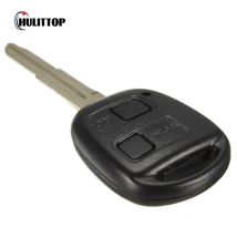 2 Buttons Car Key Replacement Remote Key Cover Shell For Toyota Corolla Camry Prado Land Cruiser With Key Button Pad Switch
