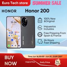 SmartPhone Honor 200 5G Snapdragon 7 Gen 3 6,7 "120Hz pantalla OLED 100W carga rápida 50MP cámara