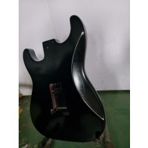 Minor defects electric bass guitar body completed, Fender style, ST guitar barrel, SSS bass panel, pure black