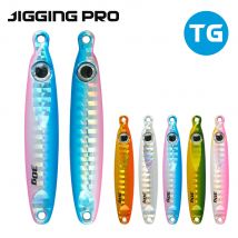 Jiggingpro 10g 15g 25g 30g 40g 60g Maschera di tungsteno Pesca in mare Casting lungo Micro maschere Maschera di metallo Jigging Lure
