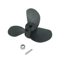 Flipsky Nylon-Motorbootpropeller 3,8 Zoll Elektromotor-Außenbordpropeller für Boot / Kajak / U-Boot / Efoil / Yacht