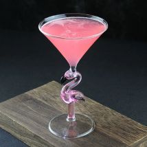 Flamingo Cocktail Becher Tasse neuesten Design Party Geschenke Weinglas kreative Bar Atmosphäre Dekor Cocktail Glas Martini Tasse