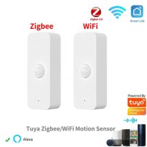 Tuya WiFi Zigbee PIR Motion Sensor Smart Home Human Body Infrared Detector Security Smart Life Works With Alexa Google Home