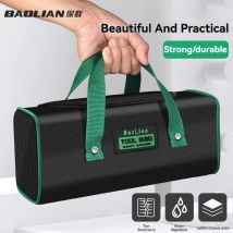 Borsa per elettricista Kit di attrezzi resistente all'usura e impermeabile Borsa portatile ispessita Oxford Stoccaggio per lavoratori di manutenzione professionale
