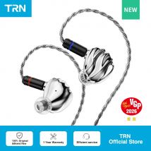 Cuffie Ibride TRN SHELL con Quattro Driver Dinamici e Architettura Acustica Tripla Dinamica + Planare