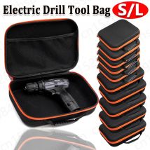 Elektrische Bohr werkzeug tasche große elektrische Schrauben dreher Tasche stoß feste Hardware Organizer Mehrzweck-Bohr werkzeug Trage tasche Again