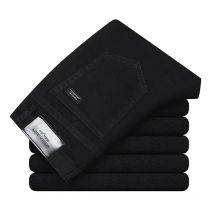 Männer Klassische Jeans Jean Homme Pantalones Hombre Männer Mannen Weichen Schwarz Biker Masculino Denim Overalls Herren Hosen