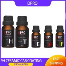 Dpro Keramik-Autobeschichtung Nano-Lackpflege Autopolitur Flüssigglas Anti-Kratzer Hydrophobe Beschichtung Auto-Detailing Japan-Importe