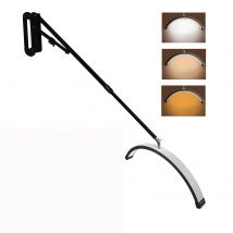 Fosoto 40W LED Wall Mounted Half Moon Lamp Fill Light LED Ceiling Light for Barbershop Eyelashes Nail Beauty Salon